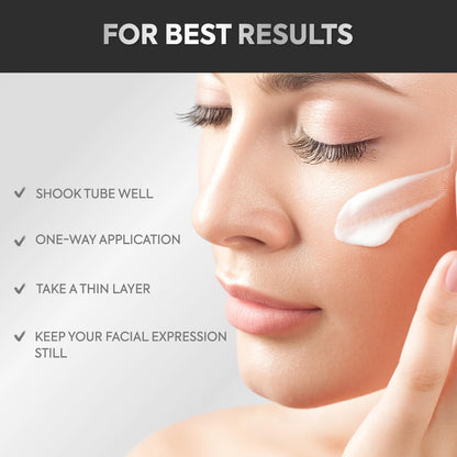Instant Firm Temporary Eye Tightener - Perfection Lifting Cream with Applicator Brush (1 oz)