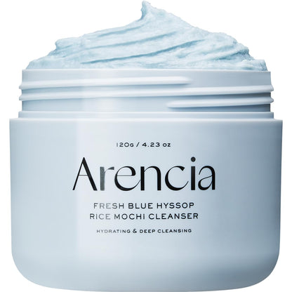 ARENCIA Hyssop Brightening & Deep-Cleansing Face Scrub & Exfoliator - for All Skin Types, Acne-Prone Skin & Blackheads (4.23oz)