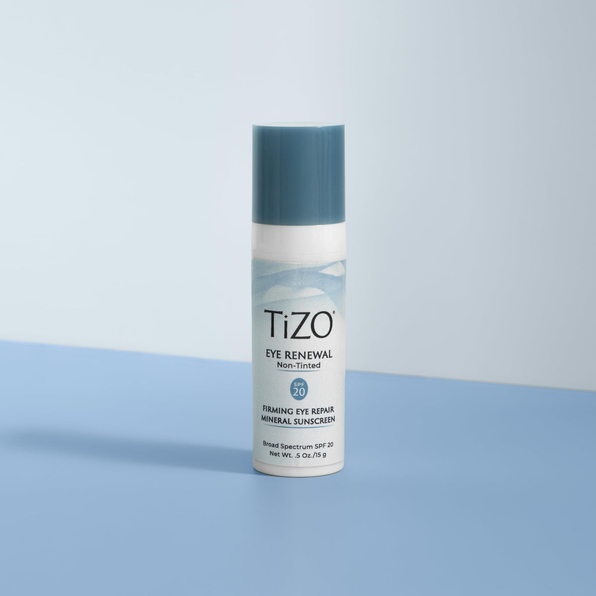 TIZO Eye Renewal SPF 20 (0.5 oz / 15 g) - Mineral Sunscreen & Anti-Aging Eye Cream with Peptides