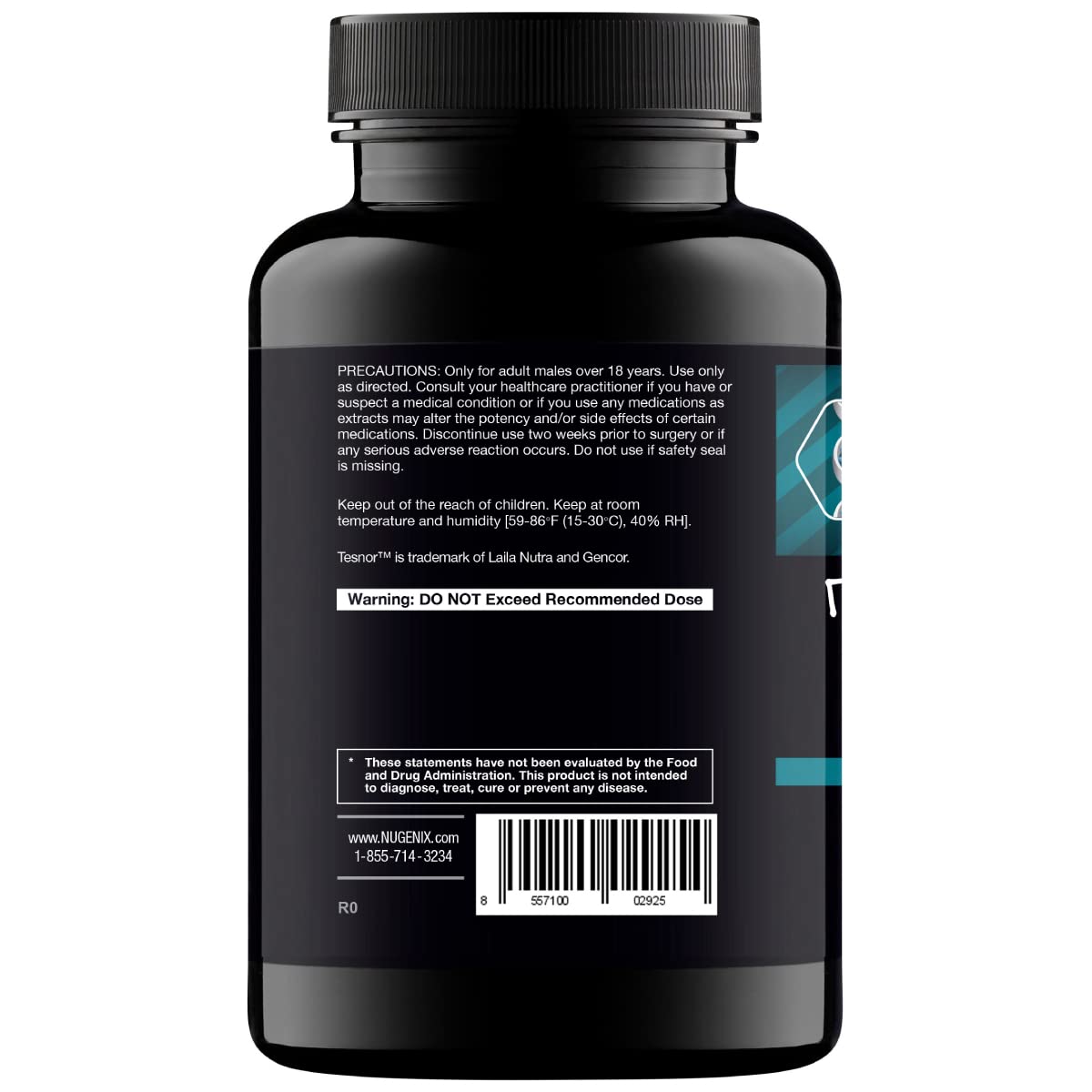 Nugenix Total-T Ultimate Testosterone Booster for Men - Free & Total Testosterone Support for Energy, Strength & Performance