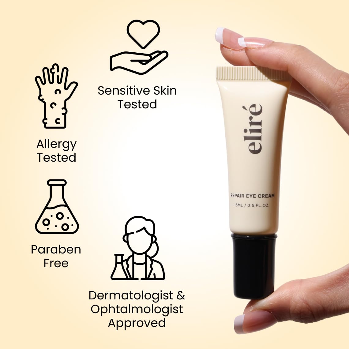 Eliré Repair Eye Cream - Strengthen & Restore (15ml)