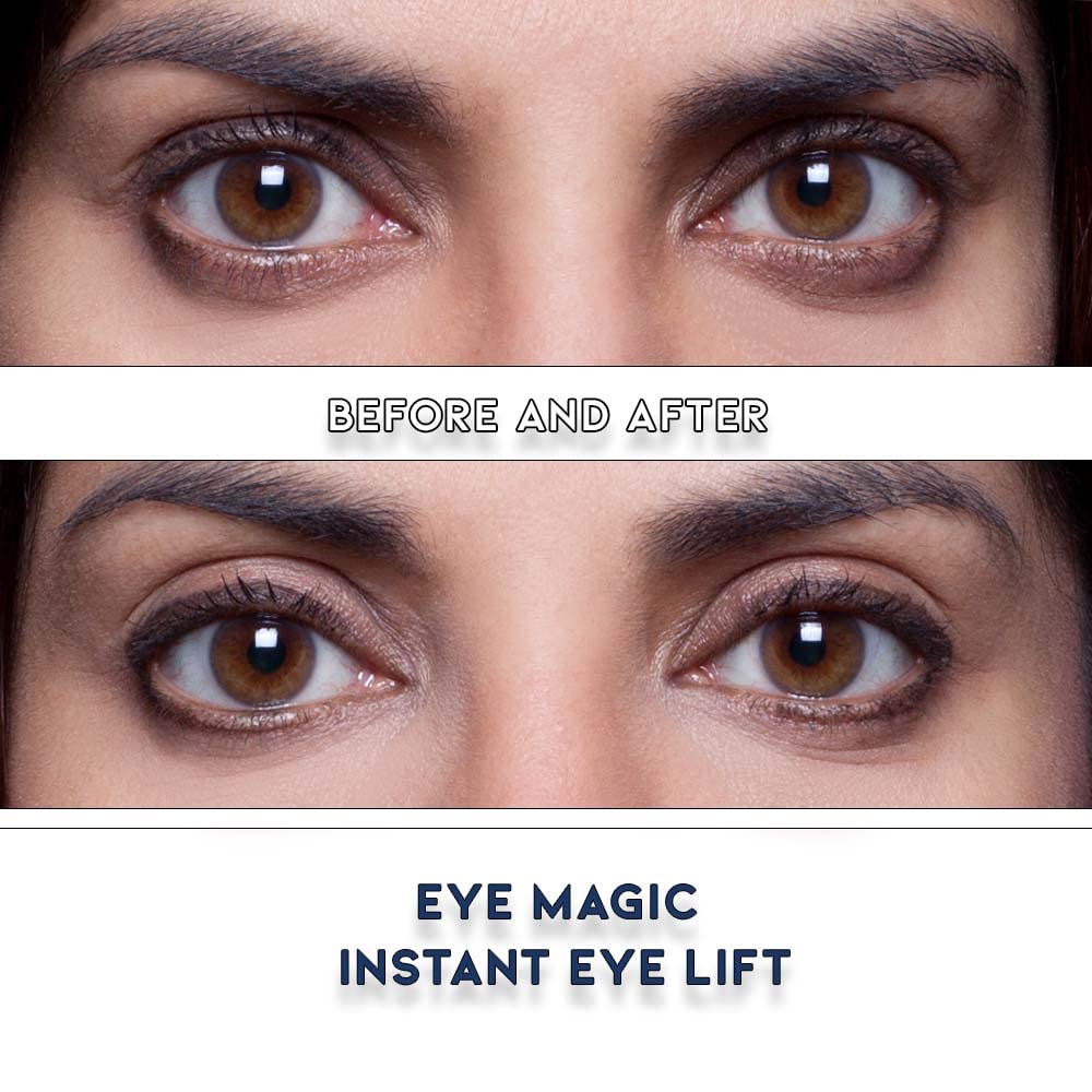 Premium Eye Lift Strips - Instant Eyelid Lift Tape for Droopy, Sagging & Hooded Eyelids, Transparent Hypoallergenic (80 Count, S/M)
