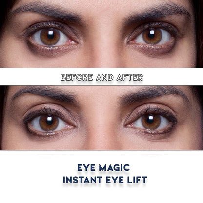 Premium Eye Lift Strips - Instant Eyelid Lift Tape for Droopy, Sagging & Hooded Eyelids, Transparent Hypoallergenic (80 Count, S/M)