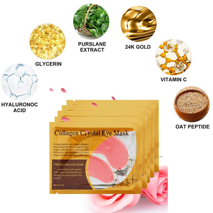 Felico Pink Collagen Under Eye Patches (30 PCS)