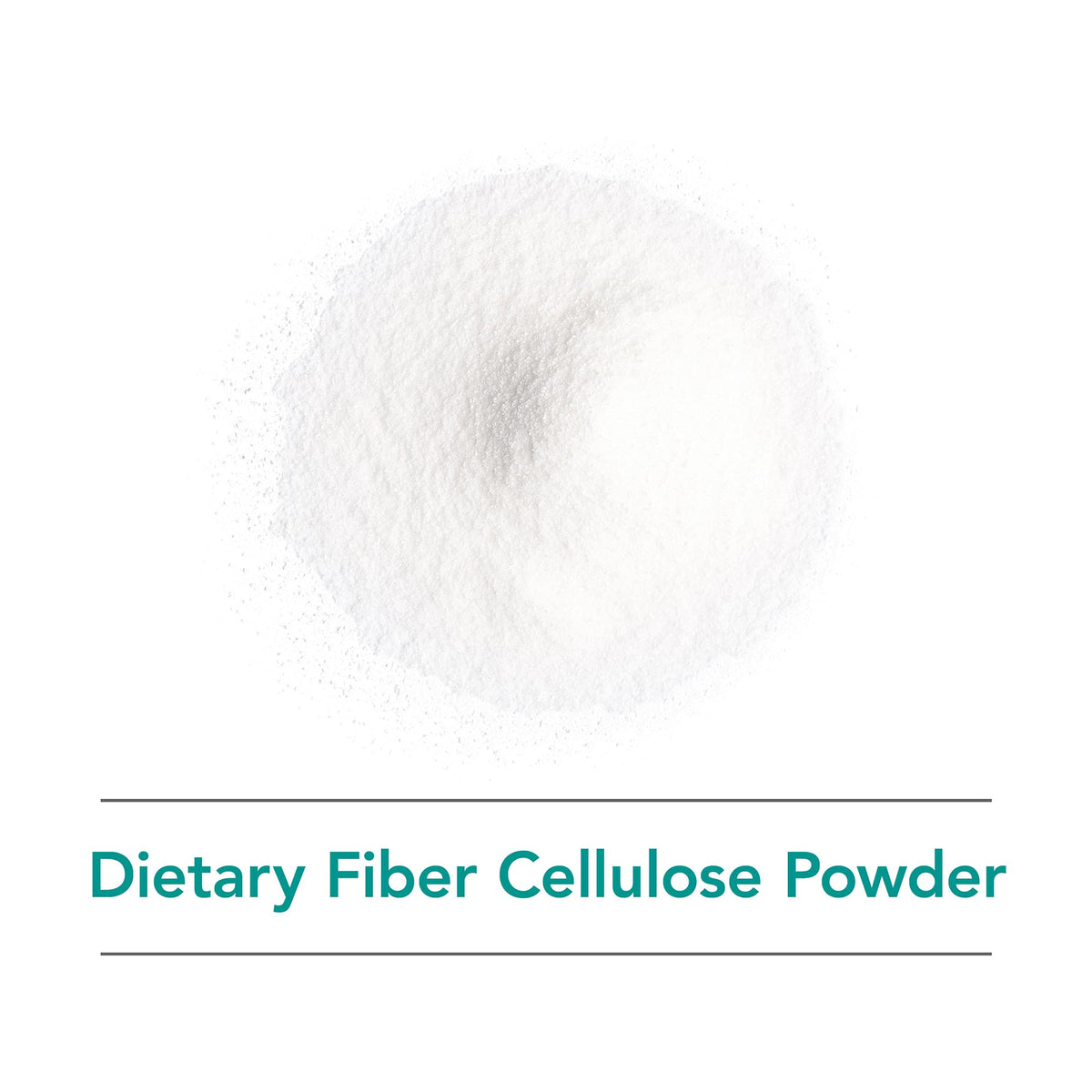 Nutricology Dietary Fiber Cellulose Powder - 250 g Insoluble Non-Fermentable Fiber - Microcrystalline Cellulose Supplement - Digestion & Bowel Motility Support - 125 Servings - 250 g