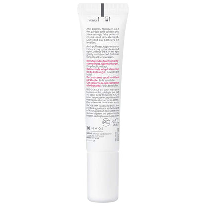Bioderma Sensibio Eye Gel (15ml) - Soothing & Moisturizing Under-Eye Treatment for Sensitive Skin - Reduces Puffiness & Fine Lines