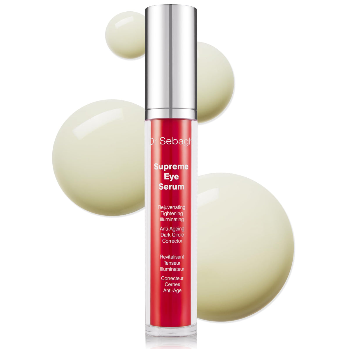 Dr Sebagh Supreme Eye Serum (0.51 fl oz) - Advanced Roll-On Formula for Firming & Brightening