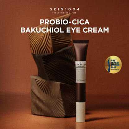 SKIN1004 Madagascar Centella Probio-Cica Bakuchiol Eye Cream (20ml) - Gentle Retinol Alternative for Fine Lines, Firming & Deep Hydration