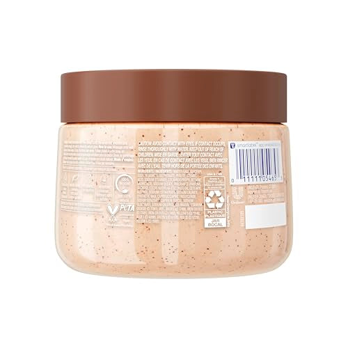 Dove Brown Sugar & Coconut Butter Body Scrub, Exfoliating & Nourishing Scrub 15 oz