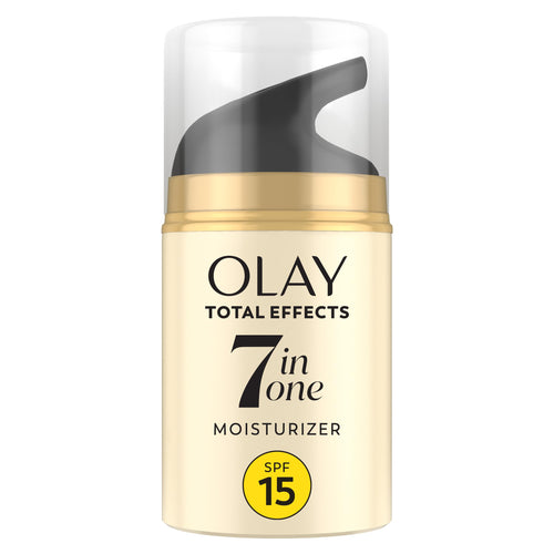 OLAY Total Effects 7-in-1 Anti-Aging Face Moisturizer with SPF 15, Fragrance-Free 1.7 oz