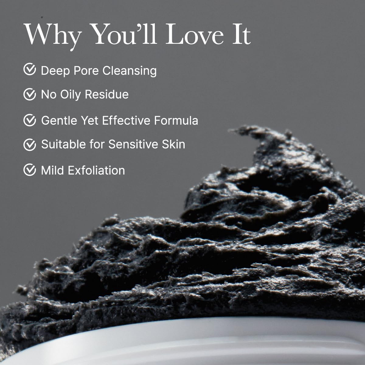 ARENCIA Black Tea Rice Mochi Face Cleanser, 120g, Pore Care, Sebum Control, Oily Skin