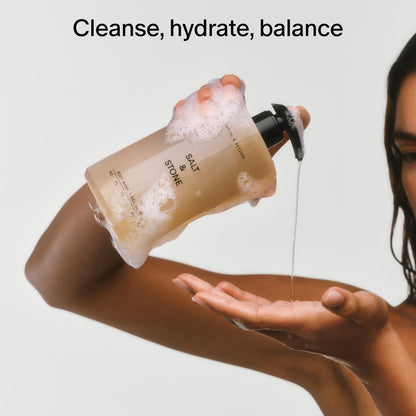 Salt & Stone Body Wash Black Rose & Oud 15.2 fl oz, Hydrating Gel Cleanser