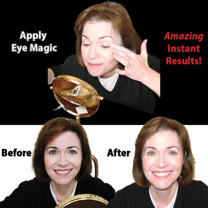 Premium Original Instant Eye Lift Kit - Eyelid Lift Strips with Wax/Gel for Droopy Upper Eyelids (64 Strips, Small/Medium)