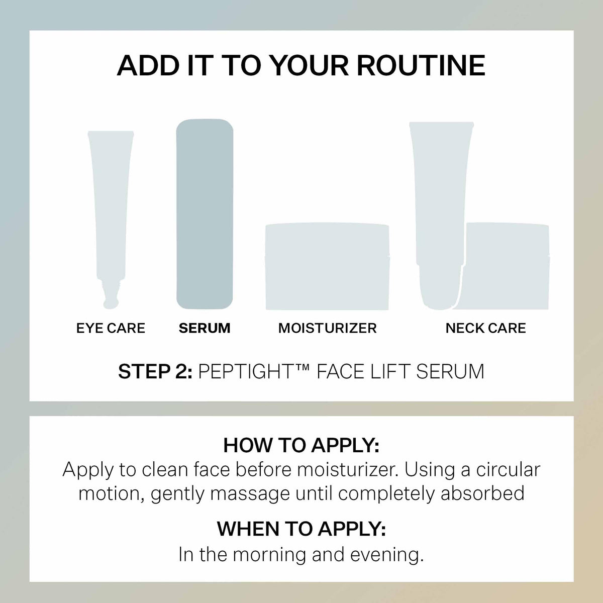 StriVectin Peptight Face Lift Serum (30 mL) - Tightening & Brightening Peptides for Wrinkles and Facial Contours