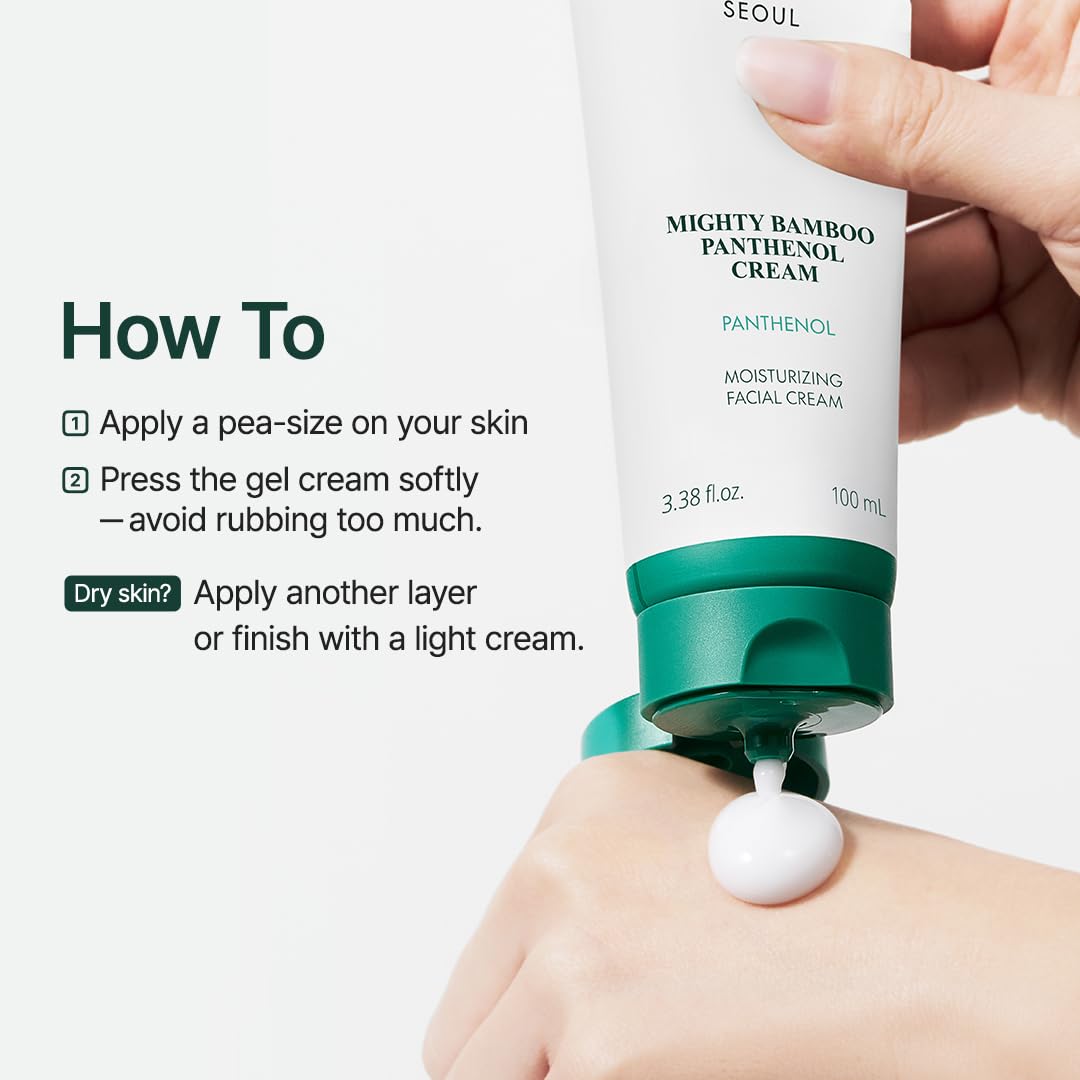 PURITO Panthenol 10% Post-Acne Cream - Moisturizer for Blemish Marks, Barrier Repair - Silicone-Free, Non-Comedogenic, Fragrance-Free, Vegan & Cruelty-free - Korean Skincare, 100mL 3.38 fl.oz