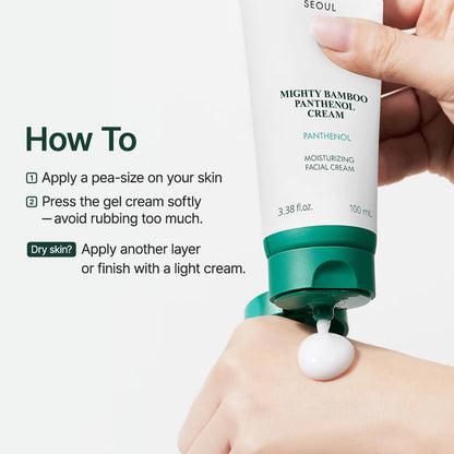 PURITO Panthenol 10% Post-Acne Cream - Moisturizer for Blemish Marks, Barrier Repair - Silicone-Free, Non-Comedogenic, Fragrance-Free, Vegan & Cruelty-free - Korean Skincare, 100mL 3.38 fl.oz