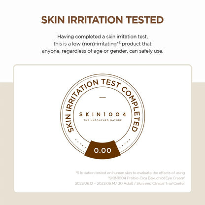 SKIN1004 Madagascar Centella Probio-Cica Bakuchiol Eye Cream (20ml) - Gentle Retinol Alternative for Fine Lines, Firming & Deep Hydration