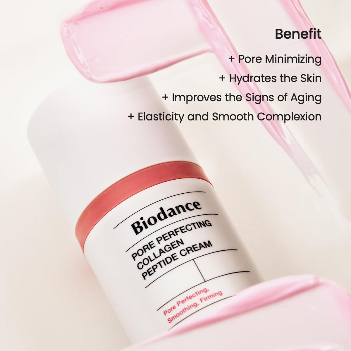 BIODANCE Pore Perfecting Collagen Peptide Cream, Hydrating, Plumping, Pore Care, Firming Facial Moisturizer, Korean Skin Care, Mothers Day Gifts - 1.69 fl. oz.