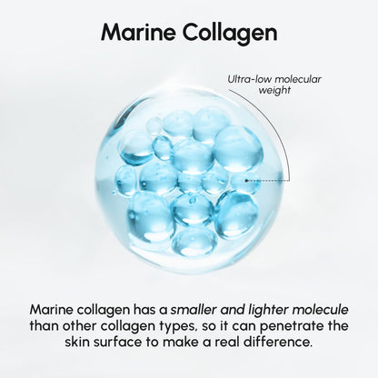 MAREE Violet Eye Gels - Marine Collagen Under Eye Patches for Puffiness, Dark Circles & Intensive Hydration