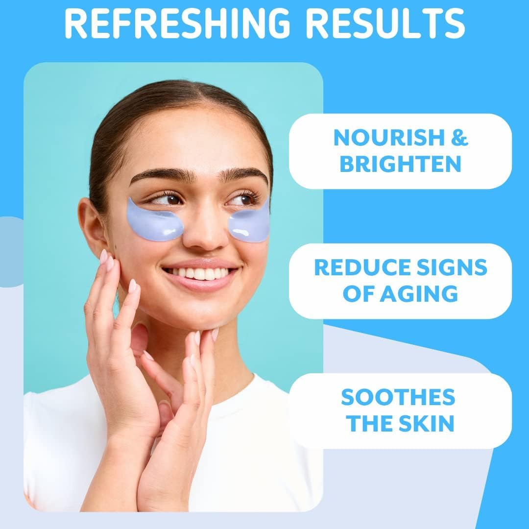 Patchology Iced Cooling Under Eye Mask Patches - Peptides, Cloudberry Oil & Bakuchiol - Firming Hydrating Eye Gels for Fine Lines, Puffiness & Dark Circles - 5 Pairs