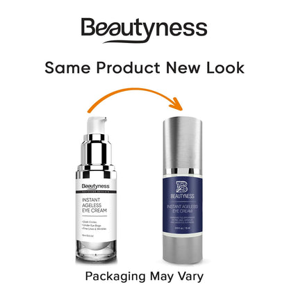 Instant Ageless Eye Cream - Firming Eye Cream for Under Eye Bags, Wrinkles & Dark Circles