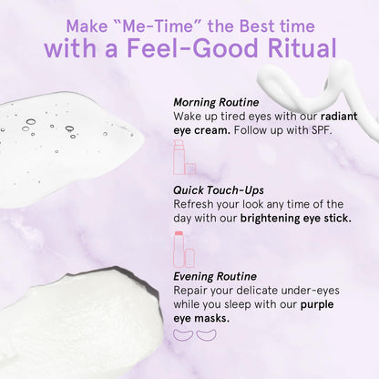 grace & stella Retinol & Caffeine Anti-Aging Under Eye Serum - 15ml - Hydrating Niacinamide & Peptide Cream