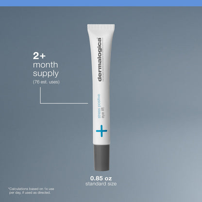 Dermalogica Stress Positive Eye Lift (0.85 fl oz) - Cooling Cream-Mask to Brighten Dark Circles & De-puff Tired Eyes
