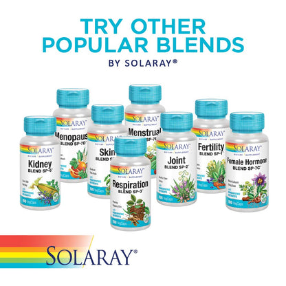 SOLARAY Hair Blend SP-38 - Herbal Hair Support - 100 VegCaps