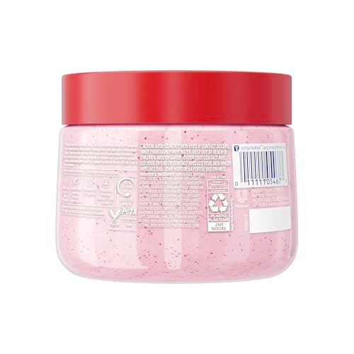 Dove Himalayan Salt & Rose Oil Body Scrub 15 oz, Exfoliating & Nourishing