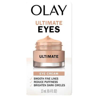 Olay Eyes Ultimate Eye Cream (13 ml / 0.4 fl oz) - 3-in-1 Treatment for Dark Circles, Wrinkles & Puffiness