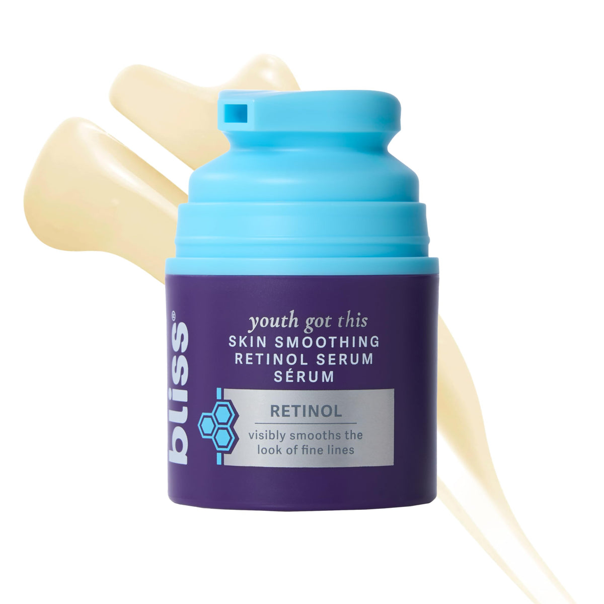 Bliss Retinol Serum Youth Got This Advanced Anti-Aging Formula - Reduces Fine Lines & Wrinkles - Dermatologist-Tested - Fragrance-Free & Vegan - 1 Fl Oz