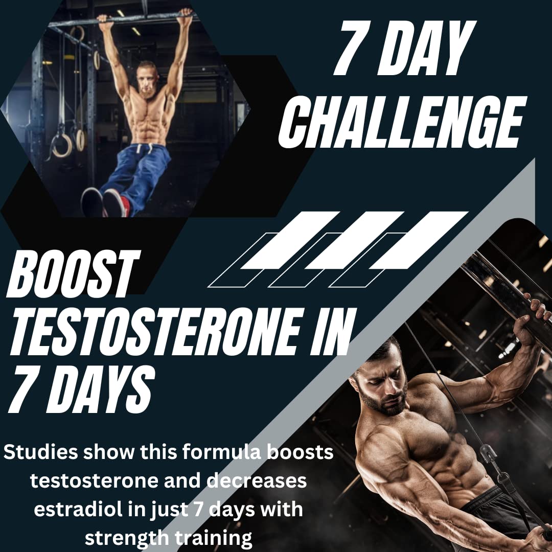10X Testosterone Booster for Men - Lean Muscle, Energy & Strength Support with Tribulus, Tongkat Ali & Zinc - Testagra (2 Pack, 180 Capsules)