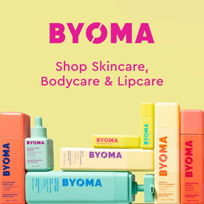 BYOMA De-Puff + Brighten Eye Gel - Lightweight Eye Gel with Hyaluronic Acid & Vitamin C for Dark Circles, Puffiness & Wrinkles (0.68 fl oz)