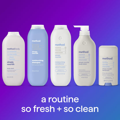 Method Body Wash Simply Nourish 28 oz, Paraben & Phthalate Free
