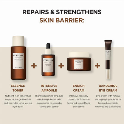 SKIN1004 Madagascar Centella Probio-Cica Bakuchiol Eye Cream (20ml) - Gentle Retinol Alternative for Fine Lines, Firming & Deep Hydration