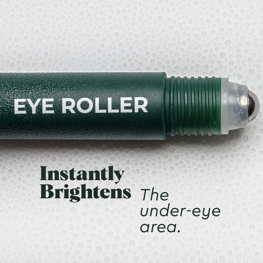 WOLF Project Under Eye Roller - Caffeine, Vitamin C & Peptides Eye Serum for Dark Circles, Puffiness & Fine Lines