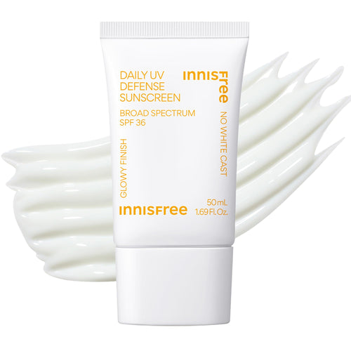 Innisfree Daily UV Defense SPF 36 - Korean Face Sunscreen, Invisible Finish, Broad Spectrum, No White Cast, Lightweight, Hydrating