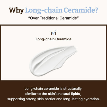 Dr.Reju-All Advanced LC-Ceramide Barrier Cream - Patented Long Chain Ceramide Deep Hydration - Lightweight Korean Face Moisturizer for Strengthening Skin Barrier - 1.69 Fl Oz