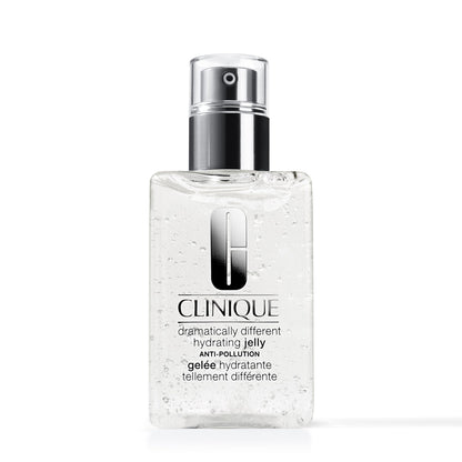 Clinique 3-Step Dramatically Different Hydrating Jelly Face Moisturizer With Hyaluronic Acid For All Skin Types, 6.7 Fl Oz