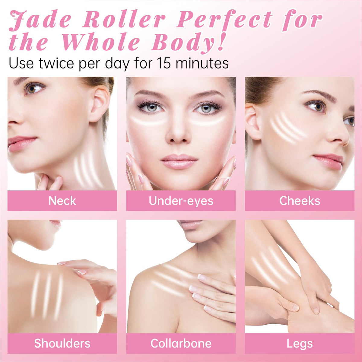 ZNÖCUETÖD 3-in-1 Face Sculpting Set - Ice Roller, Jade Roller & Cooling Gel Eye Mask Gift Set - For Puffiness, Wrinkles & Lifting