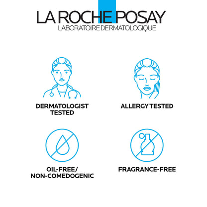 La Roche-Posay Effaclar Purifying Foaming Gel Cleanser for Oily Skin, With Zinc Pidolate To Remove Excess Oil & Shine, Alcohol Free & Oil Free, Face Wash For Oily Skin, Sensitive Skin Tested