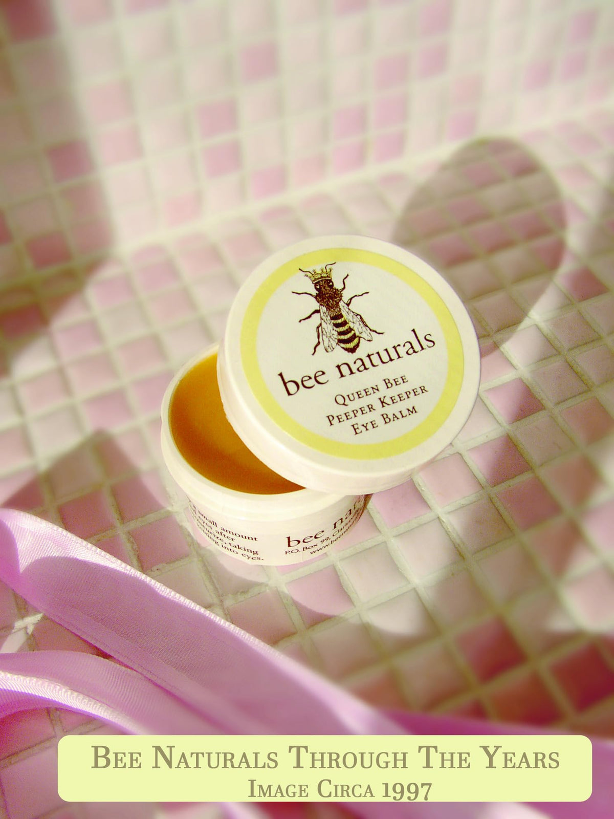 Bee Naturals Queen Eye Balm Duo - Peeper Keeper Under Eye Balm with Vitamin E & Natural Oils for Wrinkles, Fine Lines & Crow’s Feet (2 Pack)