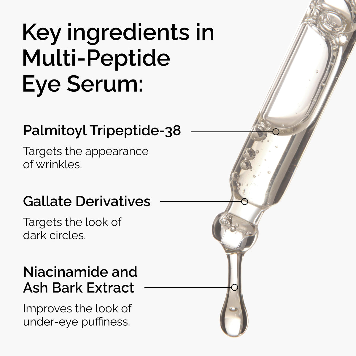 The Ordinary Multi-Peptide Eye Serum - Anti-Aging Eye Serum for Crow’s Feet, Dark Circles & Puffiness (0.5 fl oz)
