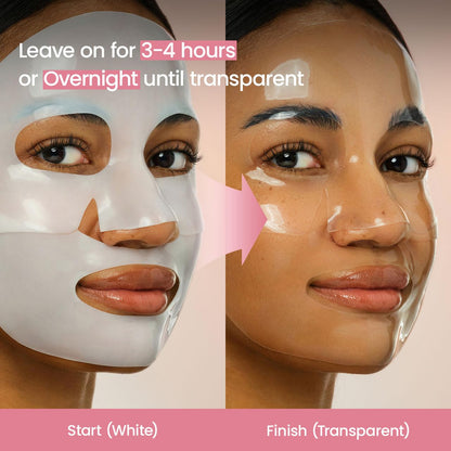 BIODANCE Bio-Collagen Real Deep Mask, Hydrating Overnight Hydrogel Face Mask, Pore Minimizing, Plumping, Elasticity Improvement, Korean Skin Care, Mothers Day Gifts - 1.19oz(34g) x 16ea