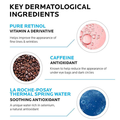 La Roche-Posay Pigmentclar Dark Circles Eye Cream (15ml / 0.5 fl. oz.) - Targeted Brightening Treatment with Caffeine & Light-Reflecting Pigments