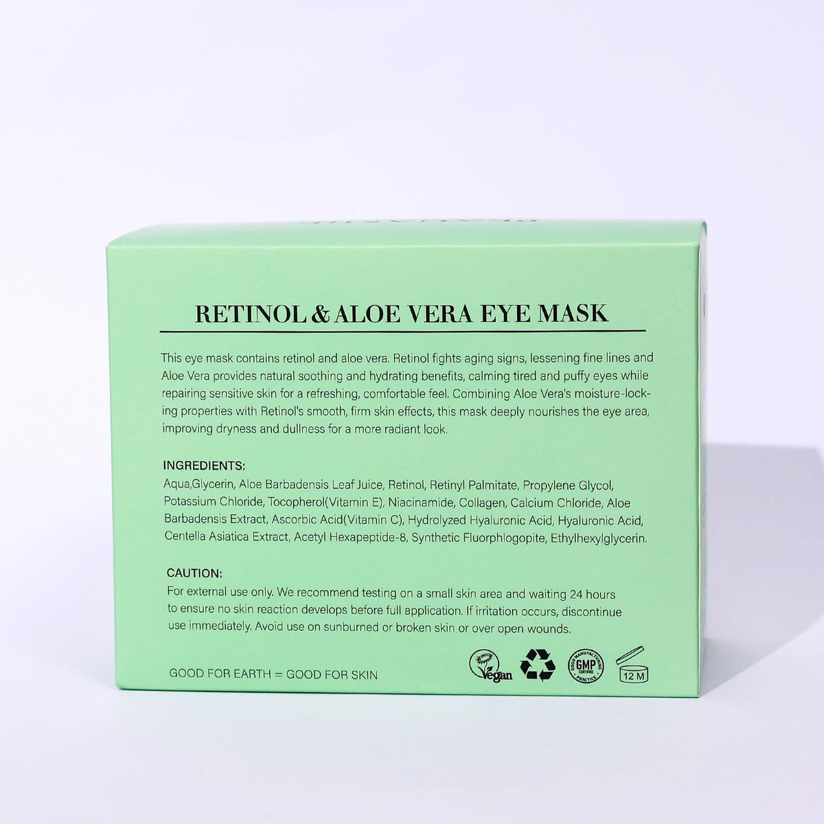 PEAUAMIE Retinol & Aloe Vera Under Eye Patches (30 Pairs) - Intensive Anti-Aging & Soothing Eye Mask for Wrinkles, Dark Circles & Puffiness