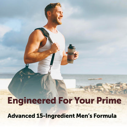 Hormone Balance & Performance Support for Men & Women - Energy, Vitality & Stamina Booster with Tongkat Ali, Maca, Shilajit & Herbal Blend