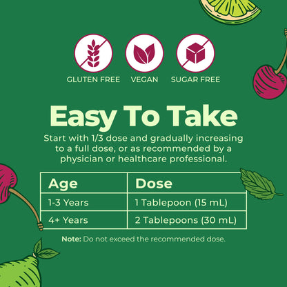 MARYRUTH'S Liquid Fiber for Ages 1+ - Up to 7g FiberSMART Tapioca Fiber Excellent Source - Baobab Fruit - Psyllium Husk Free - Vegan - Gluten Free - No Added Sugar - 15.22 oz
