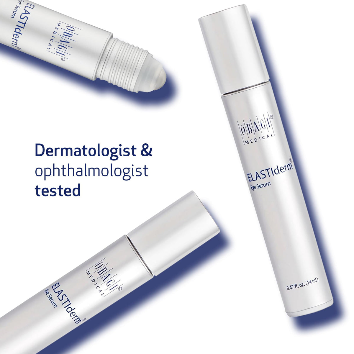 Obagi Medical ELASTIderm Eye Serum - 14ml (0.47 oz) - Targeted De-Puffing Treatment with Bi-Mineral Contour Complex