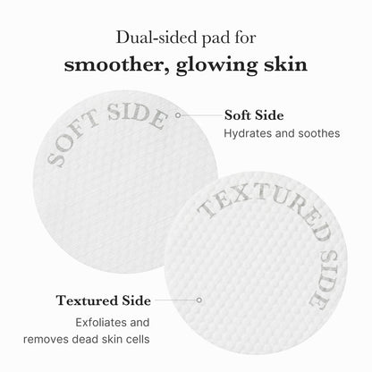 medicube Toner Pads Zero Pore Pad 2.0 - Dual-Textured Facial Pad for Exfoliation and Pore Care with 4.5% AHA Lactic Acid, 0.45% BHA Salicylic Acid - Ideal for All, Korean Skin Care, 70 Pads (1 Pack)